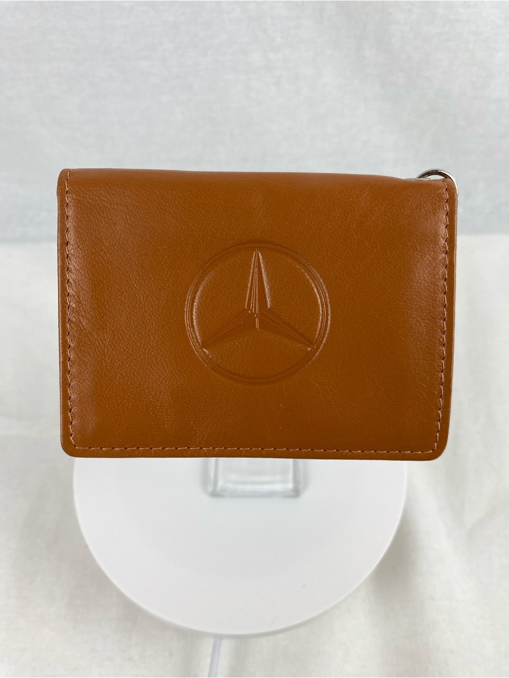 Mercedes-Benz Camel color Leather Key & Card Holder